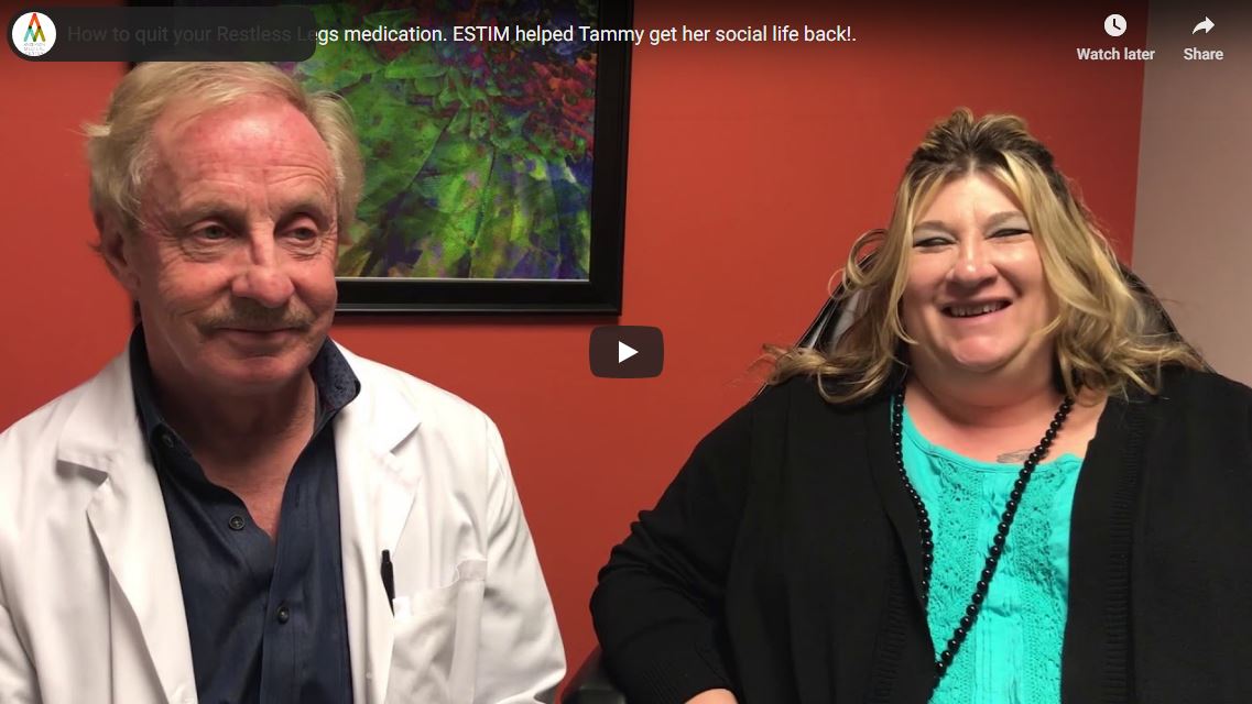 Tammy’s Story: ESTIM for RLS (Restless Leg Syndrome)