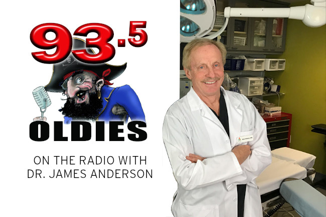 On the radio with Dr. James Anderson